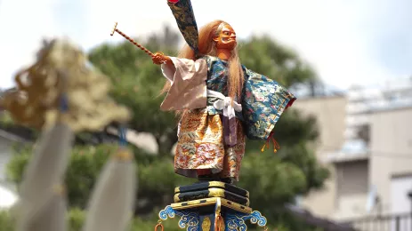 Japanese puppet, marionette, Takayama Festival, Japan