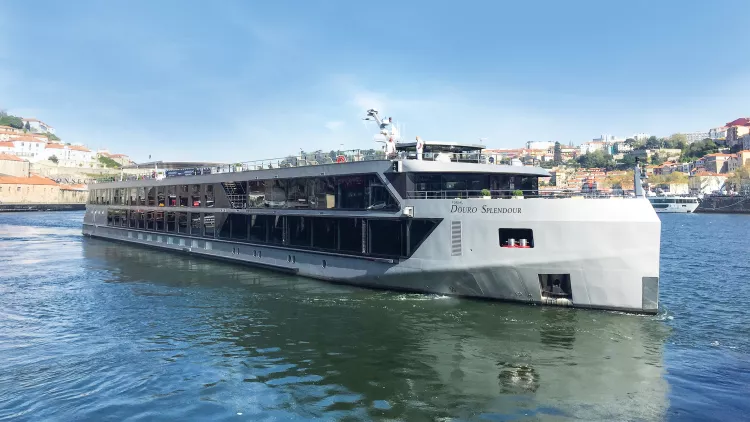 Exterior view of the Douro Splendour ship