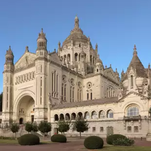 Basilica of St Therese of Lisieux in Normandy