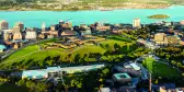 Aerial View of Haligonian landscape in Halifax, Canada