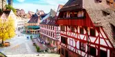 Old town of Nuremberg during Autumn in Germany