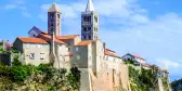 old town of rab in croatia