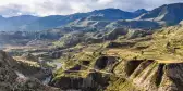 Panoramic view in the Colca Canyon, Peru