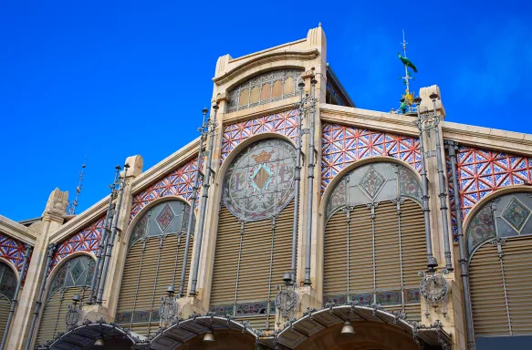 Valencia Mercado Central market in Spain