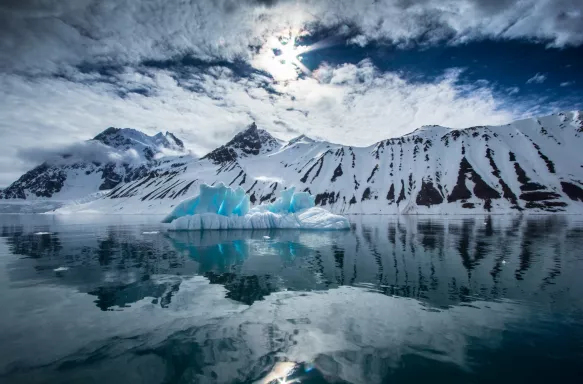 Arctic spring in south Spitsbergen